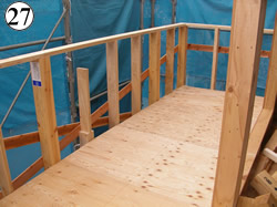 ベランダの下地