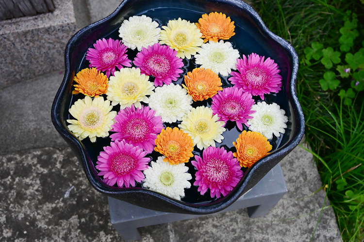 花手水
